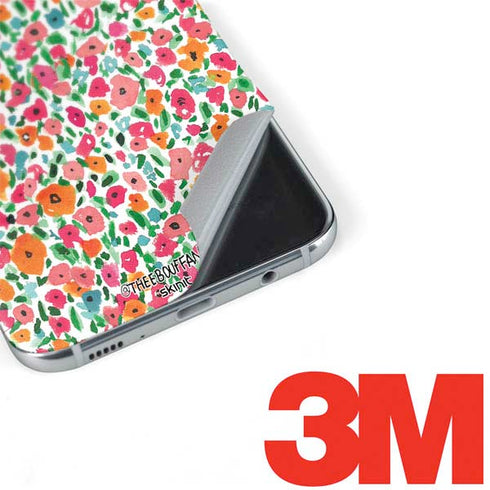 Bouffants and Broken Hearts Watercolor Floral Galaxy S8 Plus Skin